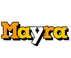 mayra cartoon logo