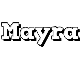 mayra snowing logo