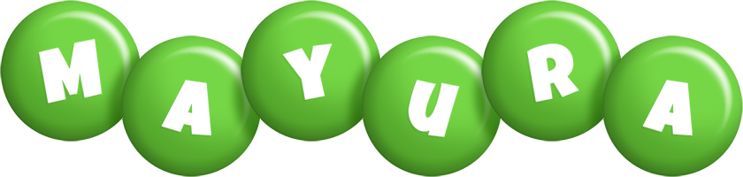 mayura candy-green logo