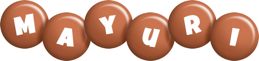 mayuri candy-brown logo