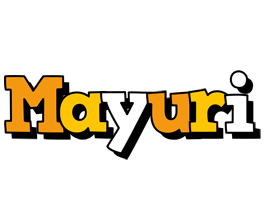 mayuri cartoon logo