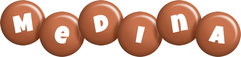 medina candy-brown logo