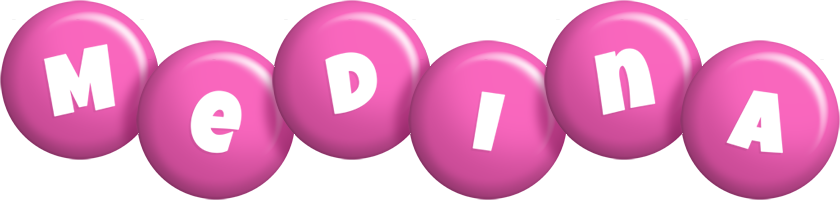 medina candy-pink logo
