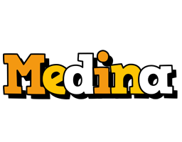 medina cartoon logo