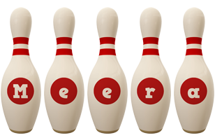 meera bowling-pin logo