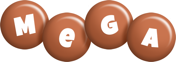 mega candy-brown logo