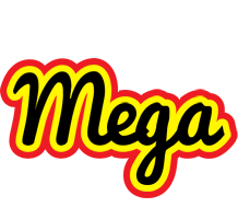 mega flaming logo