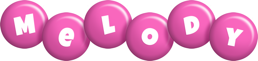 melody candy-pink logo