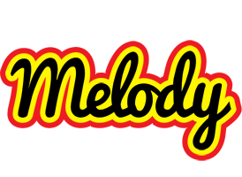 melody flaming logo