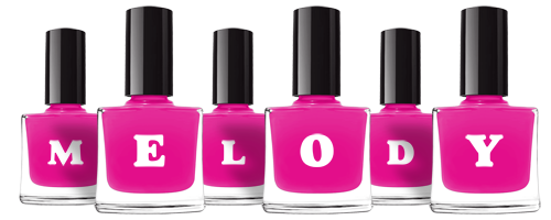 melody nails logo