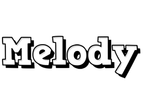 melody snowing logo