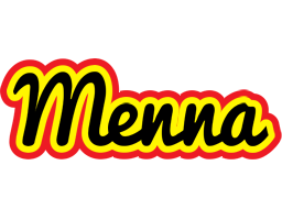 menna flaming logo