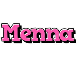 menna girlish logo