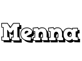 menna snowing logo