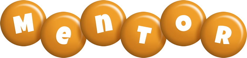 mentor candy-orange logo