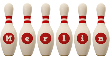 merlin bowling-pin logo