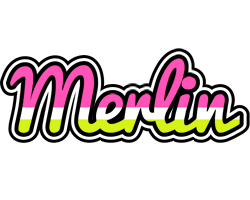 merlin candies logo