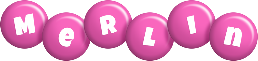 merlin candy-pink logo