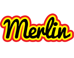 merlin flaming logo