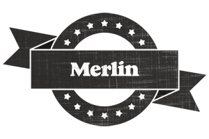 merlin grunge logo