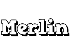 merlin snowing logo