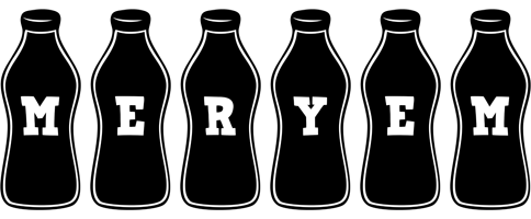 meryem bottle logo