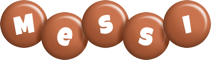 messi candy-brown logo