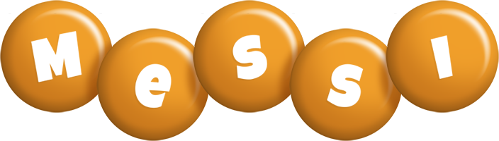 messi candy-orange logo