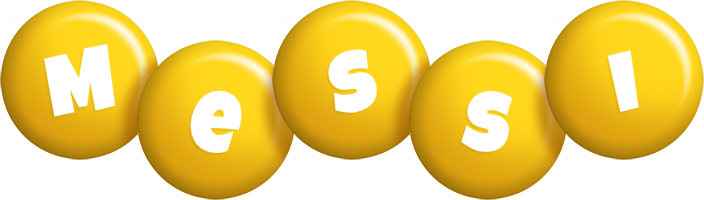 messi candy-yellow logo