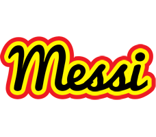 messi flaming logo