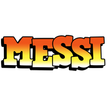messi sunset logo
