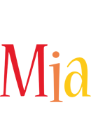 Mia Logo | Name Logo Generator - Smoothie, Summer ...