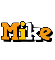 mike cartoon logo