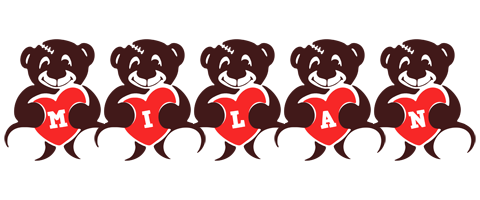 milan bear logo