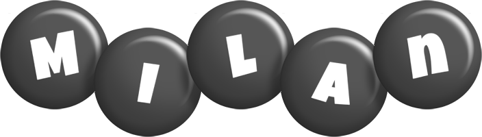 milan candy-black logo