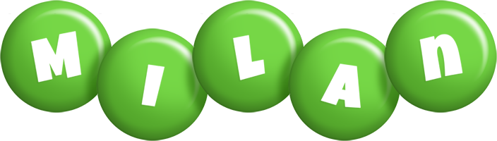 milan candy-green logo