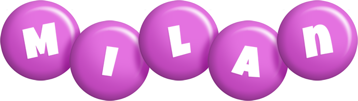 milan candy-purple logo