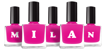 milan nails logo