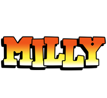 milly sunset logo