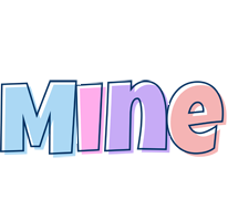 mine pastel logo