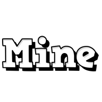 mine snowing logo