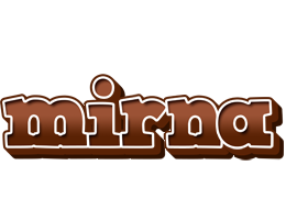 mirna brownie logo