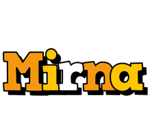 mirna cartoon logo