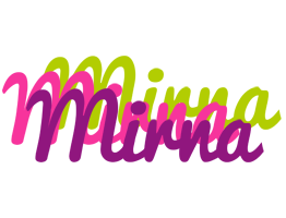 mirna flowers logo