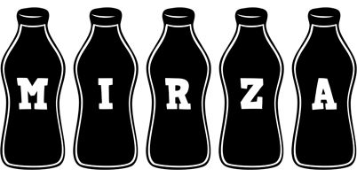 mirza bottle logo