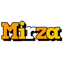 mirza cartoon logo