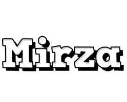 mirza snowing logo