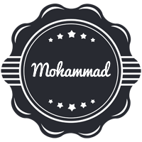 mohammad badge logo