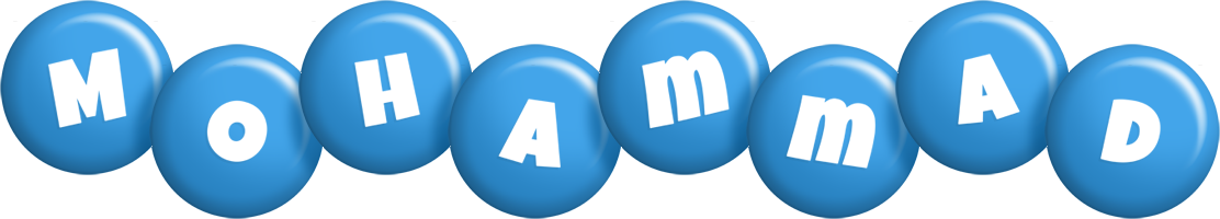 mohammad candy-blue logo