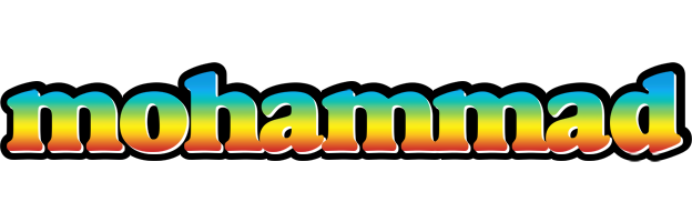 mohammad color logo